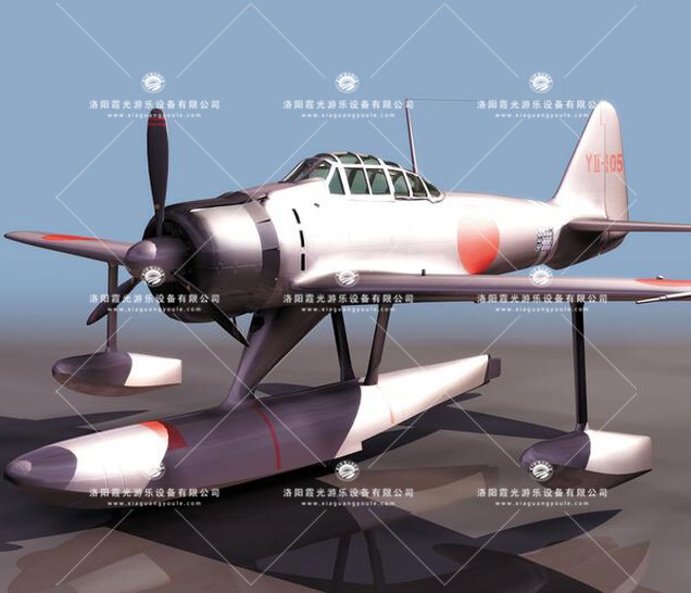 铜陵3D模型飞机_